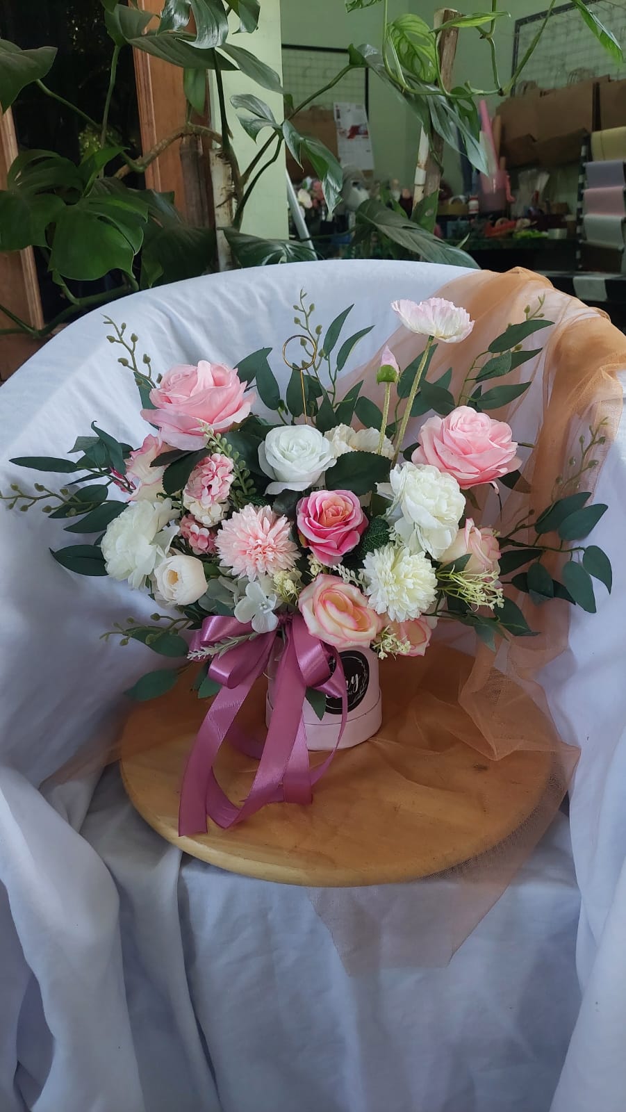Bloom Box Bunga Palsu 200k